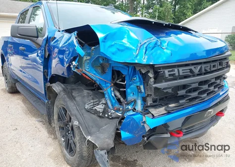 2023 Chevrolet Silverado 1500 4Wd Short Bed Custom Trail Boss из США, поврежденный, VIN 3GCUDCED5PG128162